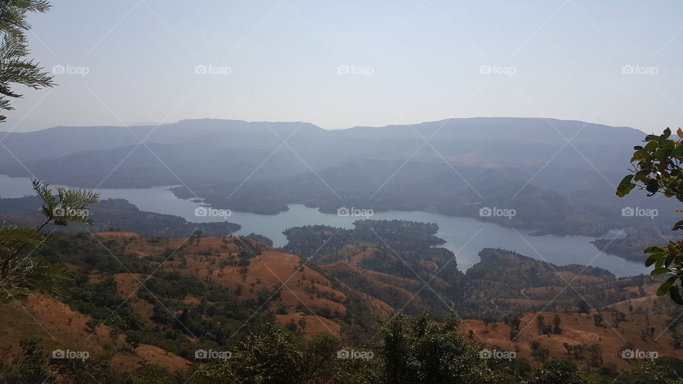 Picturesque Lake - View From The Top