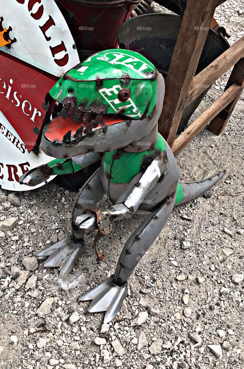 Recycled Dinosaur 