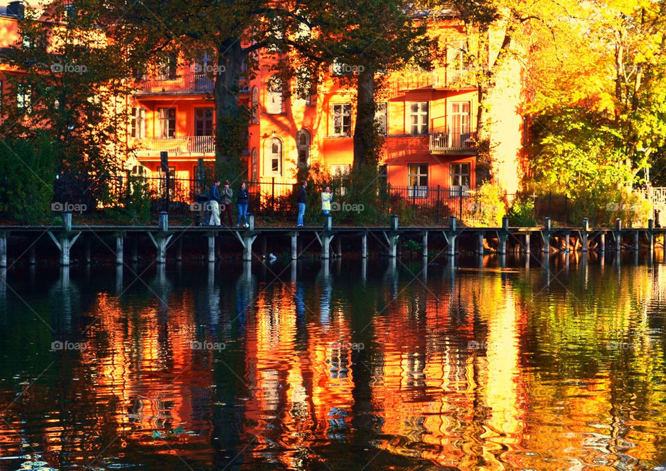 Uppsala view Fyrisån