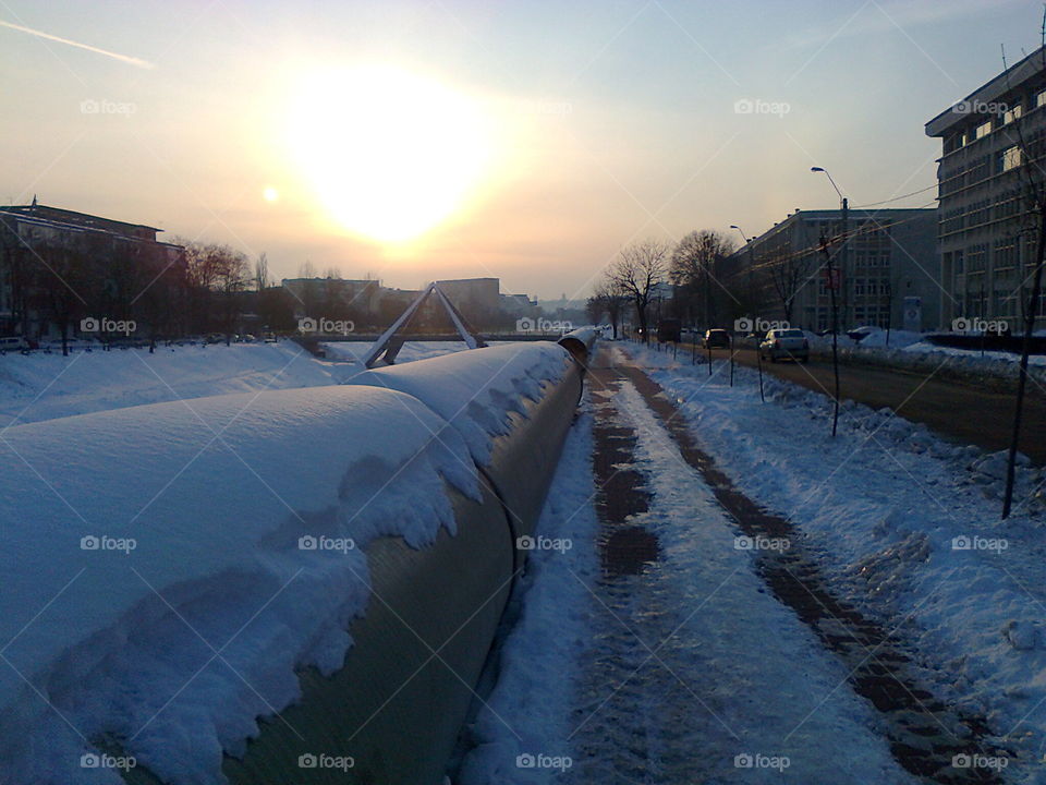 winter bridge