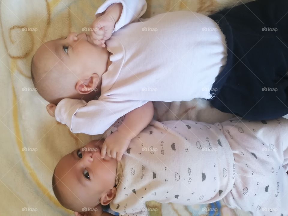 Baby twins
