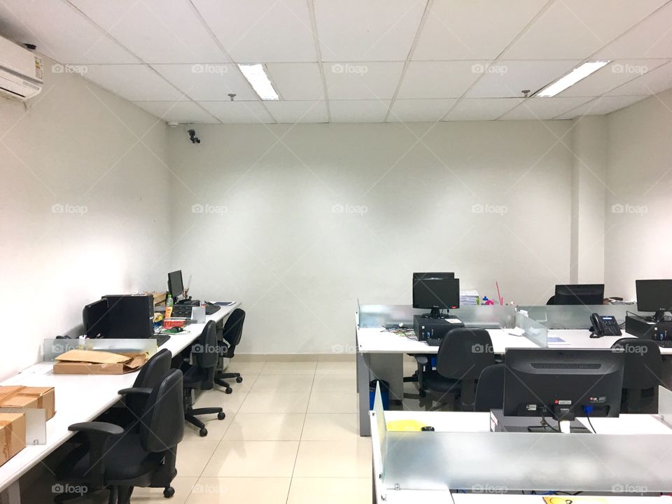 Empty office