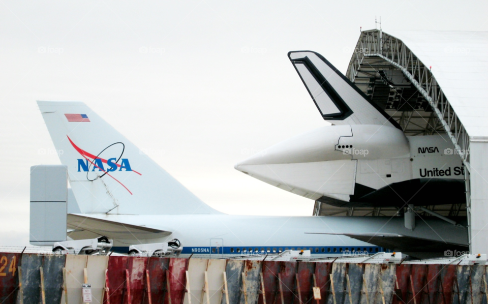 tail nasa 747 hanger by vincentm