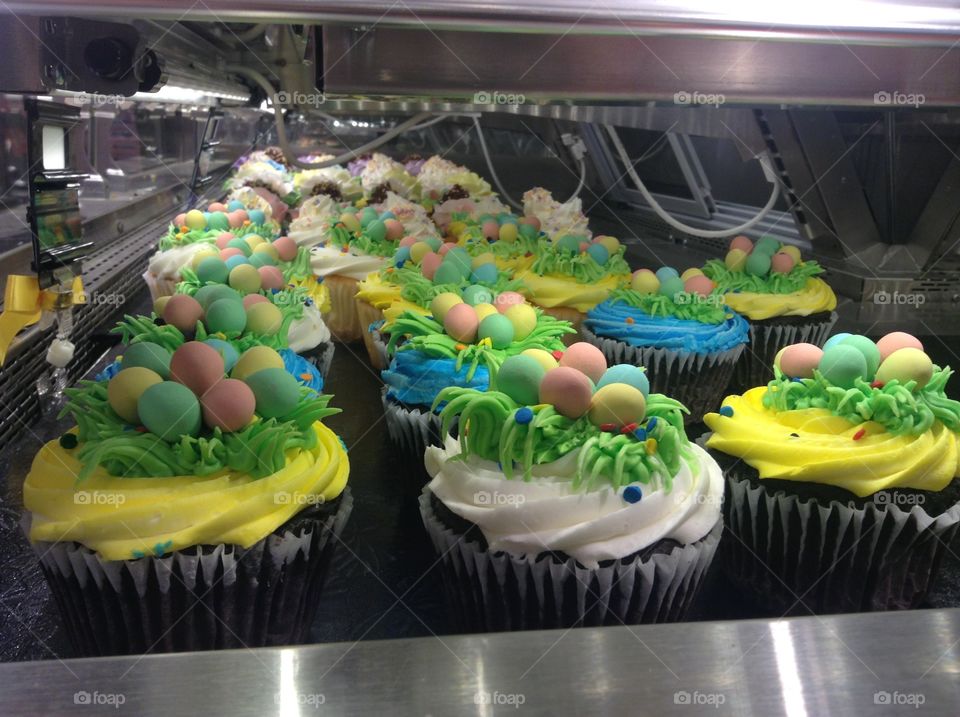 Easter cupcakes