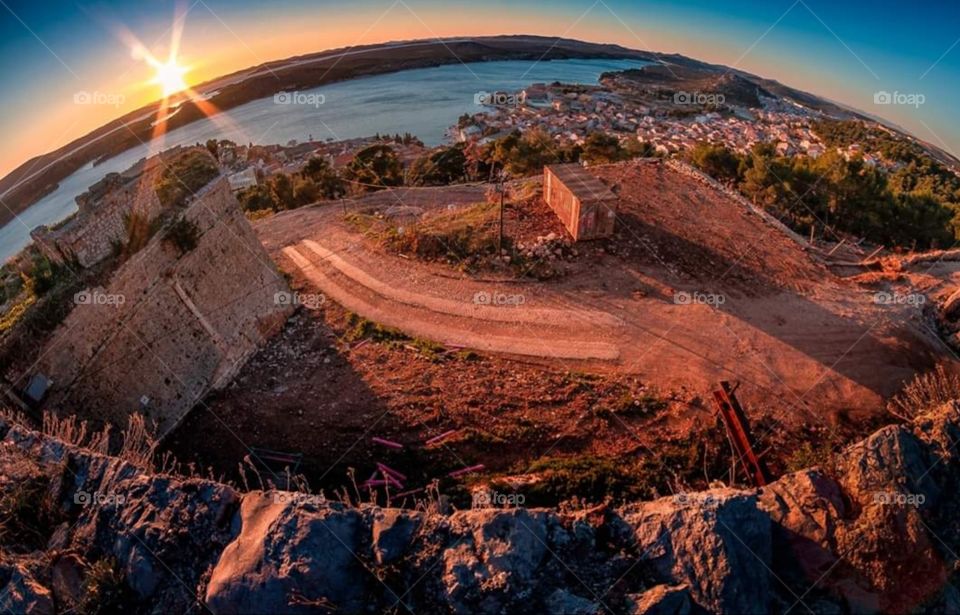 Šibenik city fortrees st.Michael
