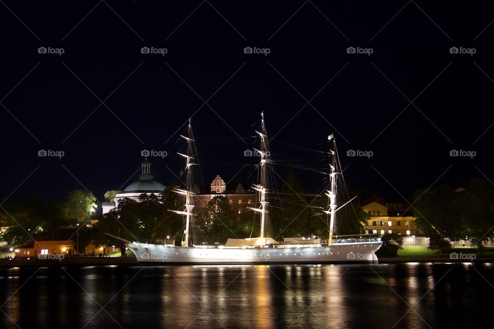 The ship Af Chapman, Stockholm, Sweden