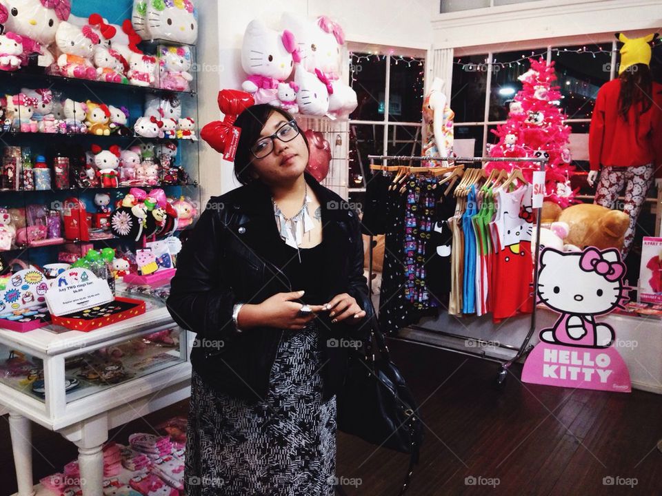 Hello Kitty Fan Girl