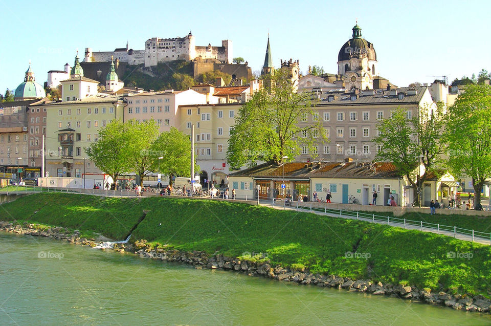 Salzburg cityview