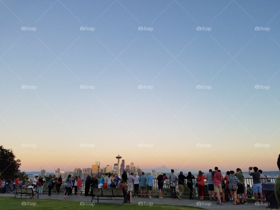 Sky, Sunset, People, Outdoors, Travel