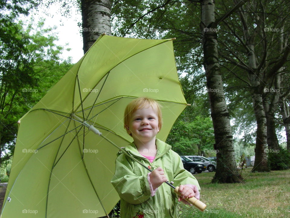 Under the umbrella