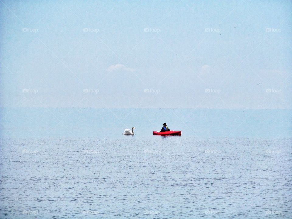 Calm kayak 