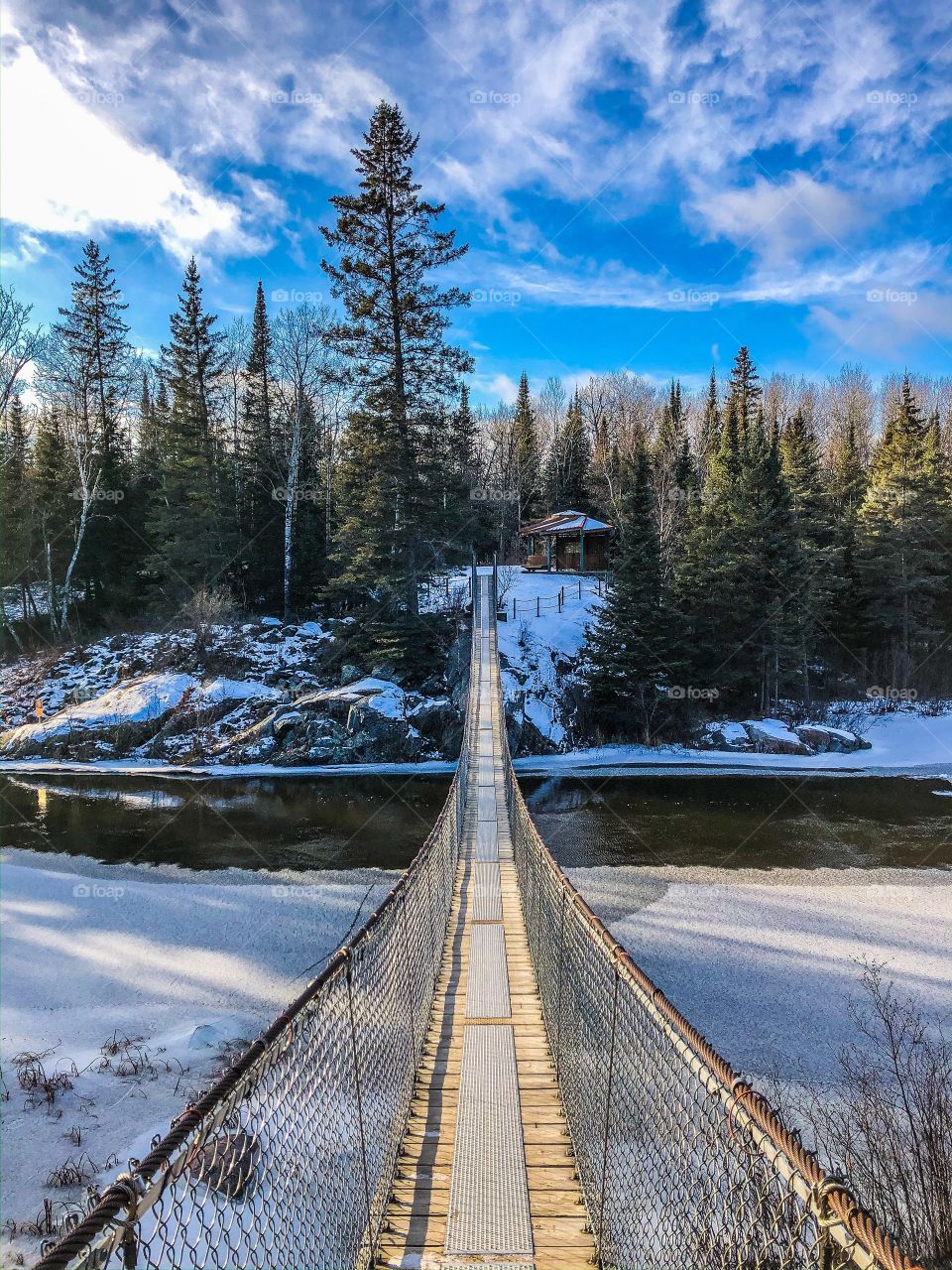 Suspension bridge 