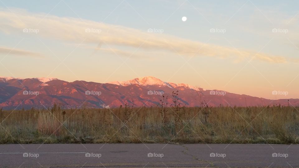 No Person, Dawn, Landscape, Sunset, Fog