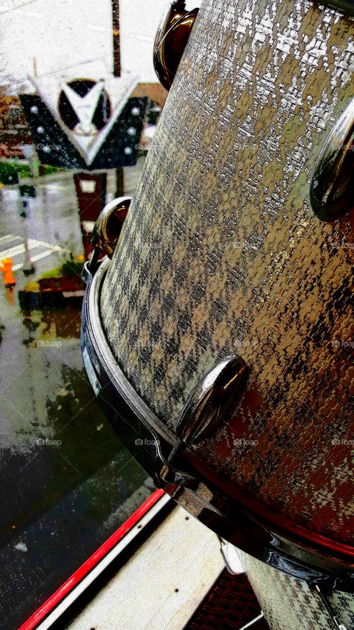 Houndstooth Drum