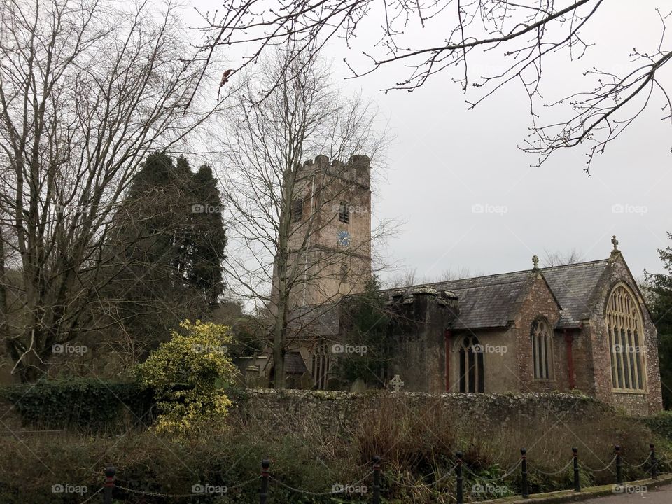 St Mary’s Church, still looks splendid even on a dreary winters day in January 2020