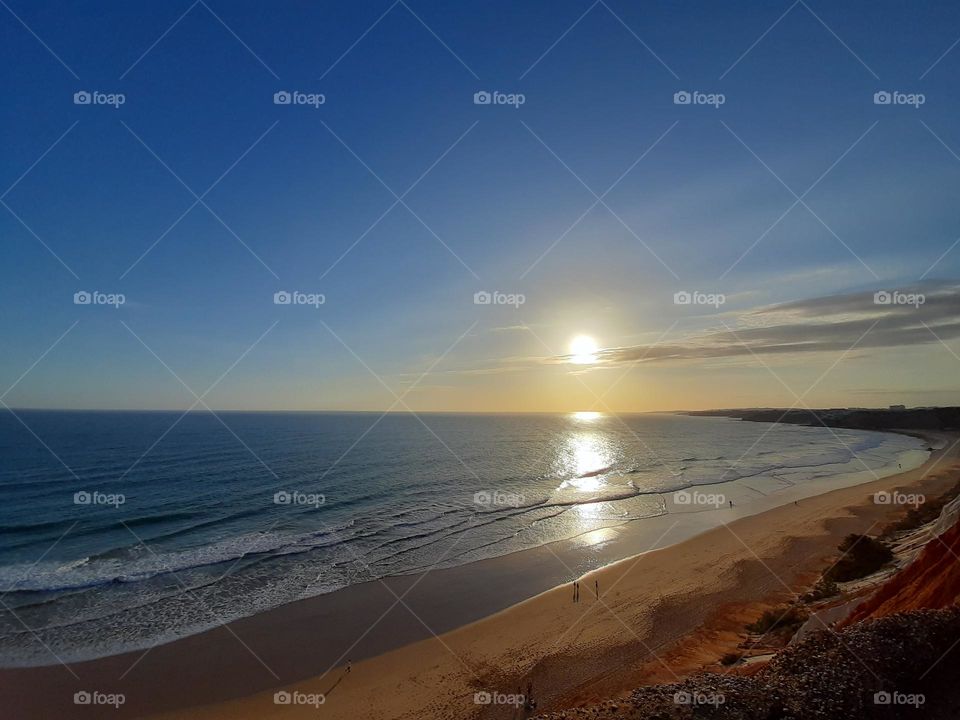 Hiking towards sunset viewpoint