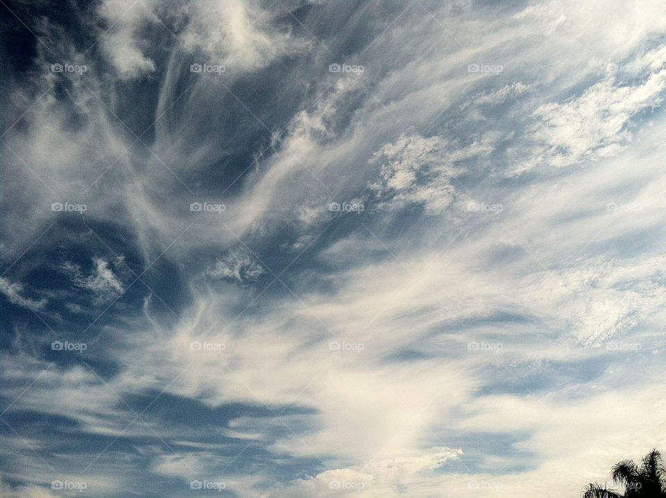 sky nature heaven blue by lindseyrand