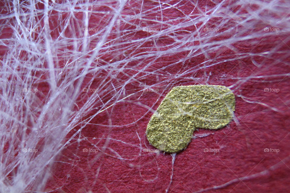 macro of paper decorations