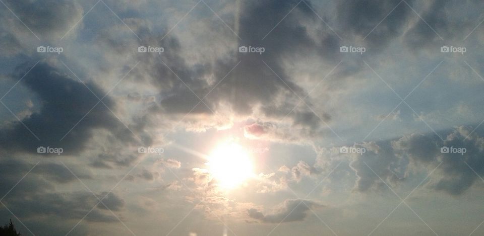 Sun, Sky, Weather, Light, Heaven