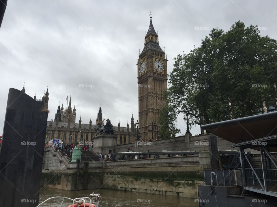 Big Ben river view