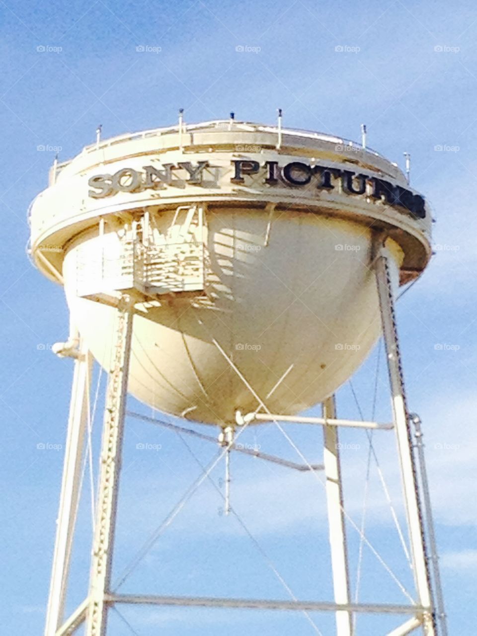 Sony water tower