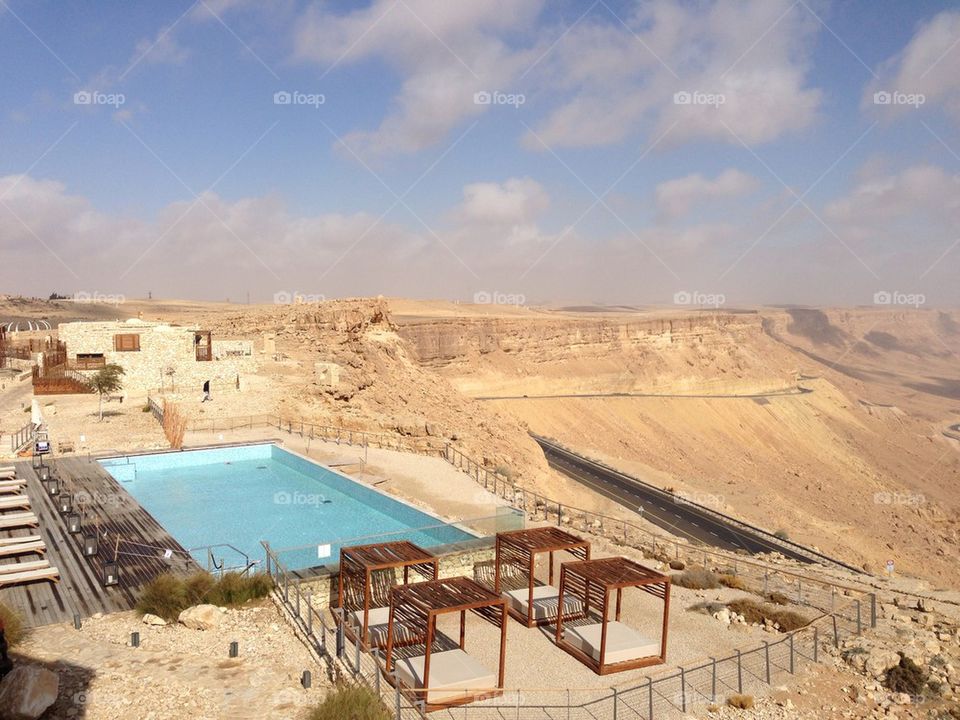 Bereshit Hotel at the Ramon Crater, Israel