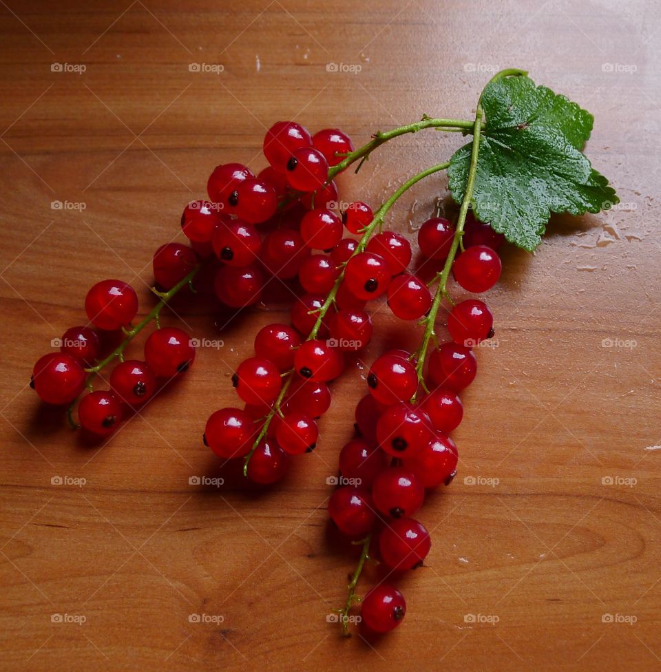 rot Johannesbeeren rot Sommer frisch lecker red