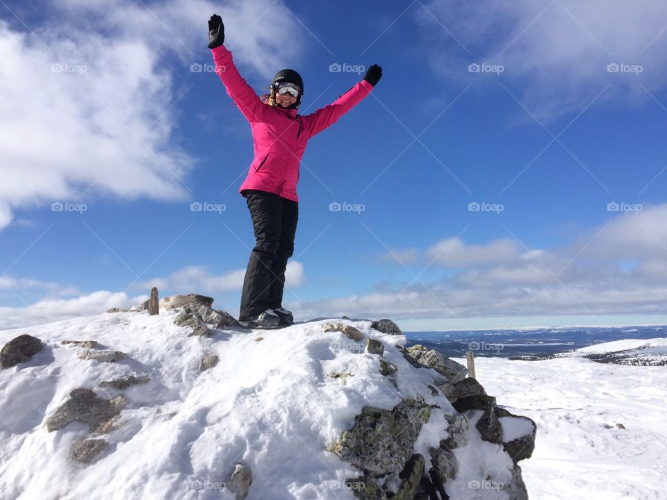 I'm on top of the world