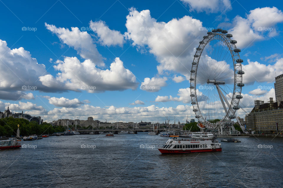 London Eye in London