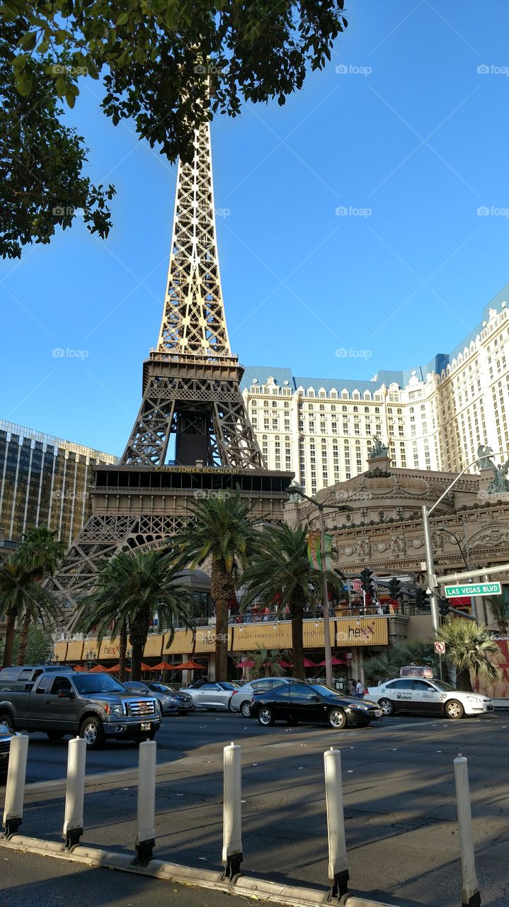 The "Eiffel Tower" Las Vegas Nevada