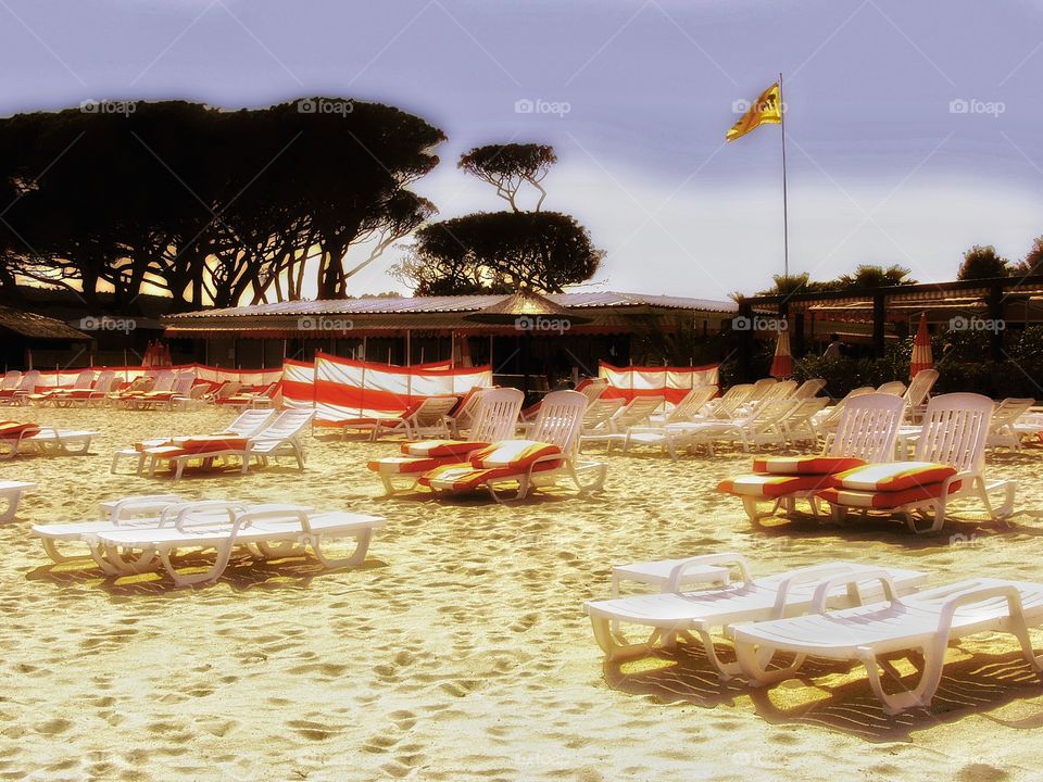 Beach . St tropez 