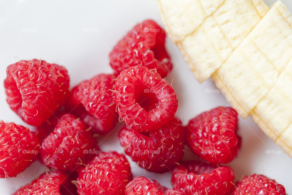 Fresh juicy fruits for healthy breakfast