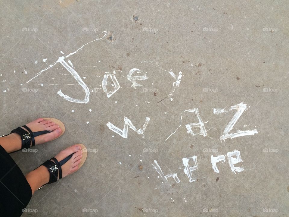 Joey waz here