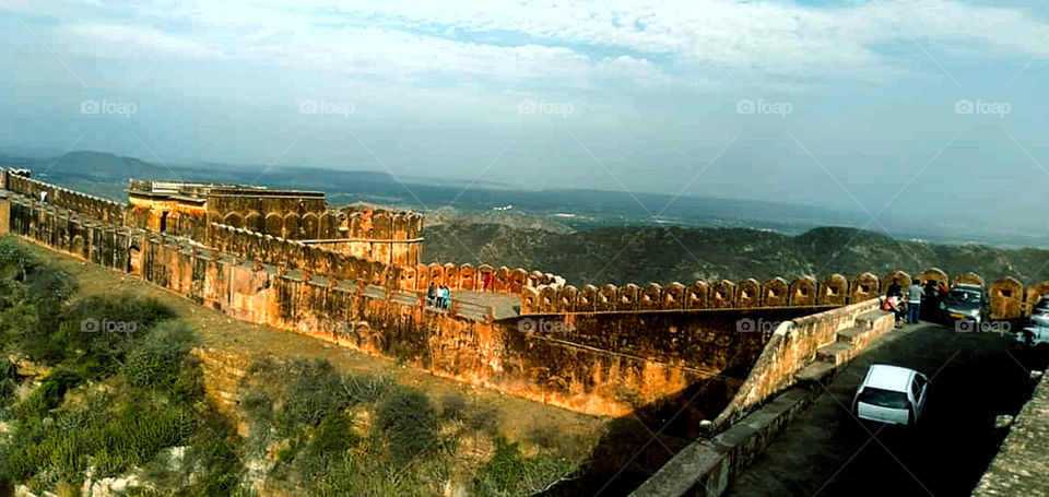 Amazing view of Jaigarh Fort, Rajasthan,India