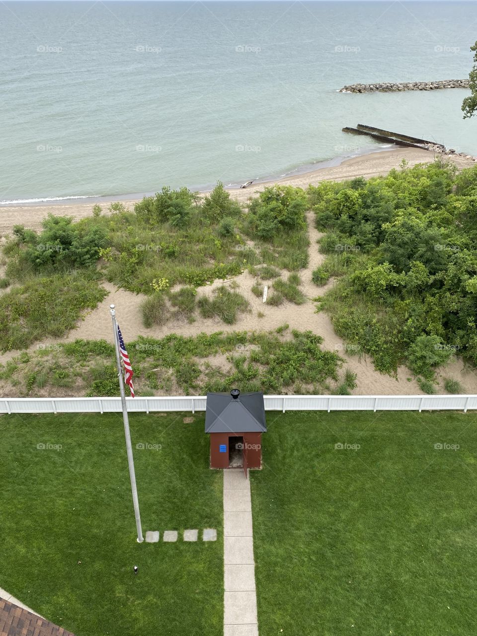 Eagle eye view from the lighthouse 