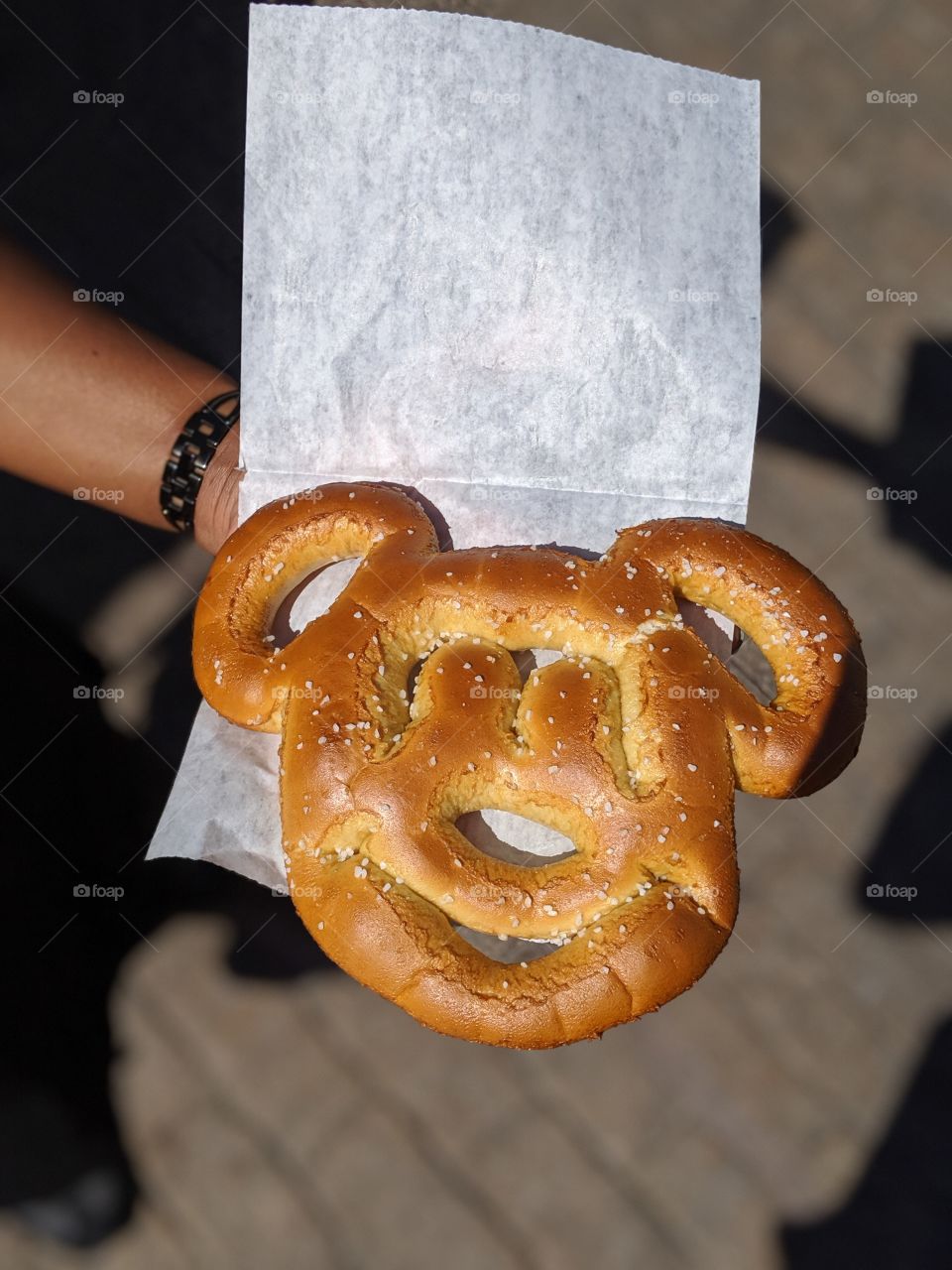 pretzel Mickey mouse