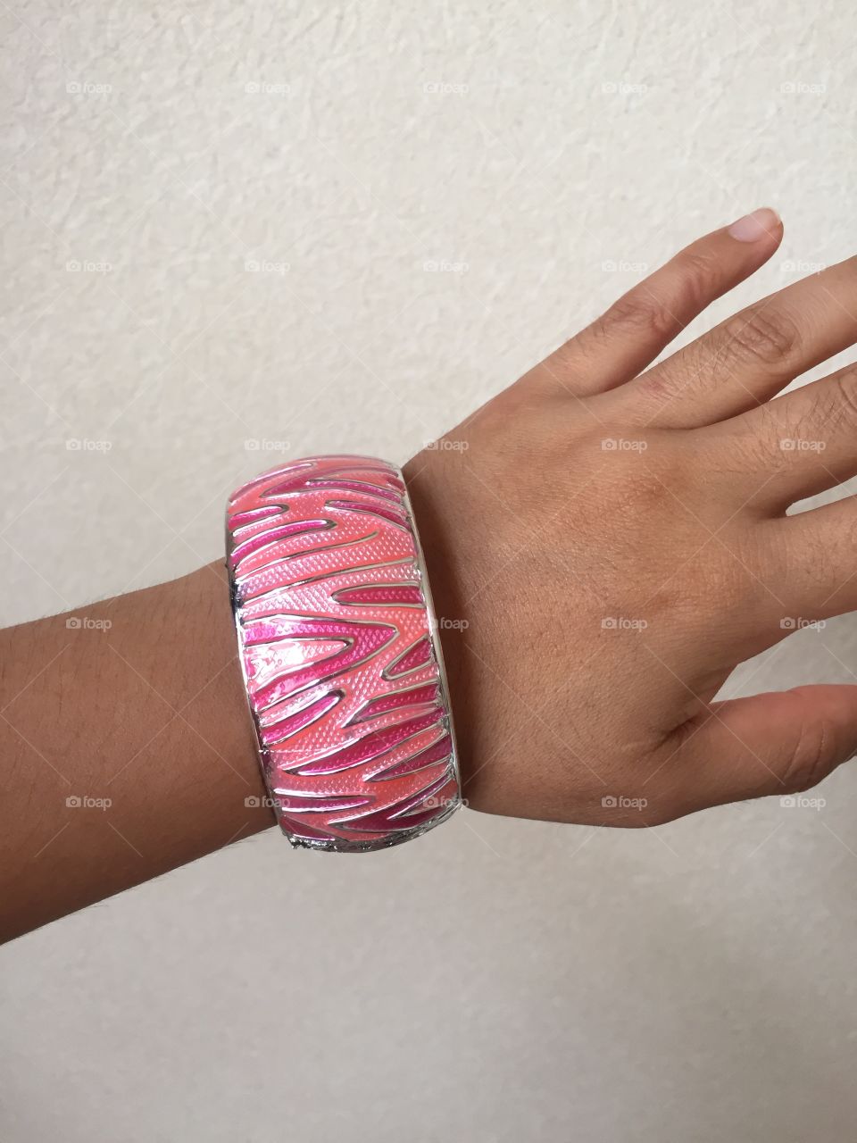 Pink bracelet