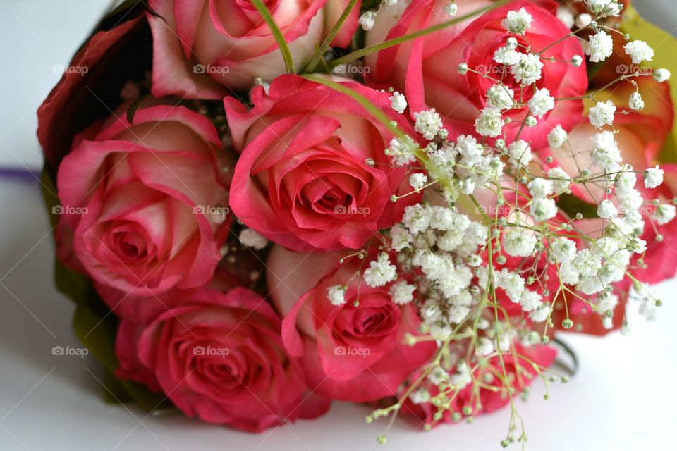 Rose, Wedding, Bouquet, Love, Flower