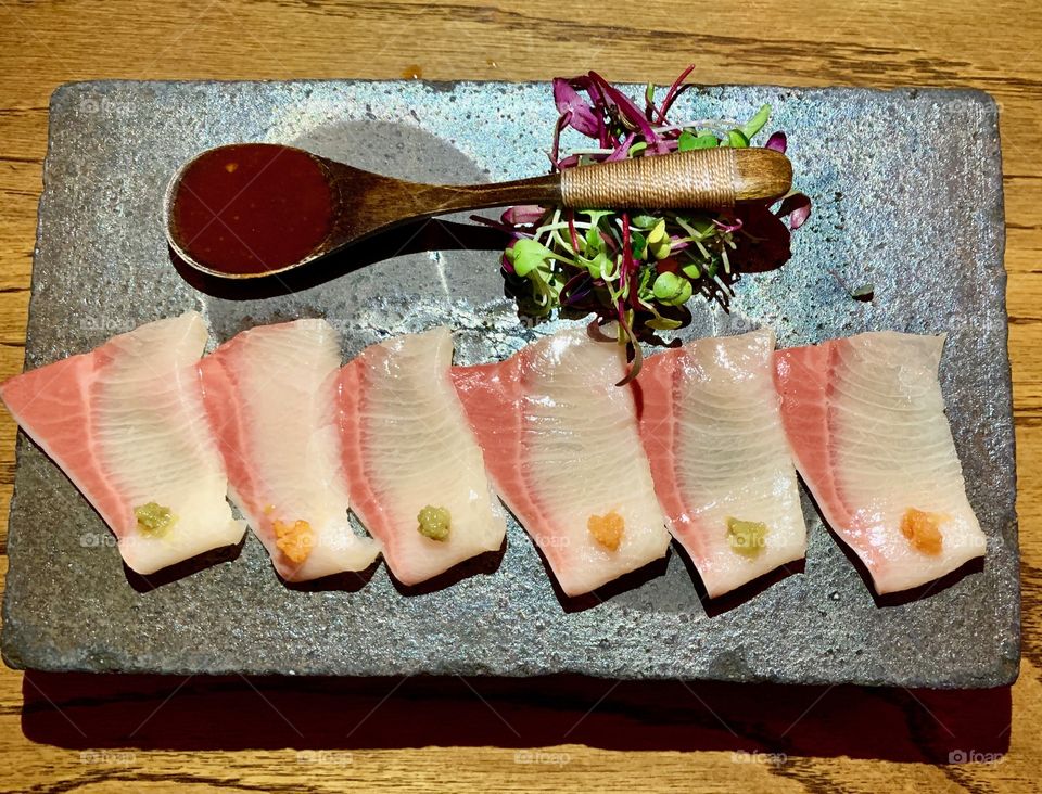 Japanese food at its finest. Stunning and delicious sashimi exquisitely presented. Sushi lovers will rejoice. 