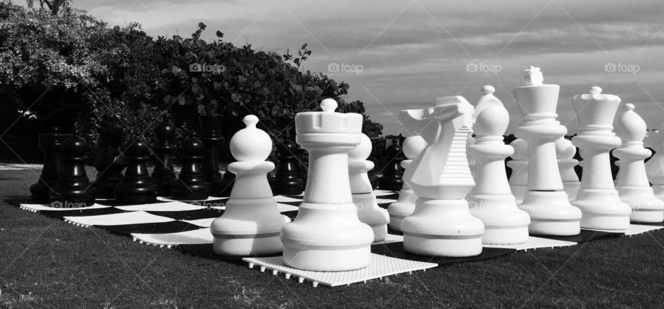 Large Lawn Chess Set, Playing Chess, Chess Pieces, Chess Board, Outside Playing Chess, Chess Pawns 