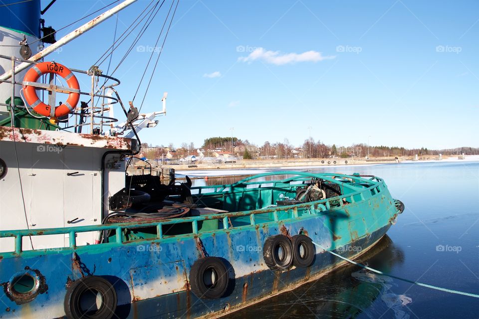 the tugboat Igor Pernå, Norrtälje , Sweden 