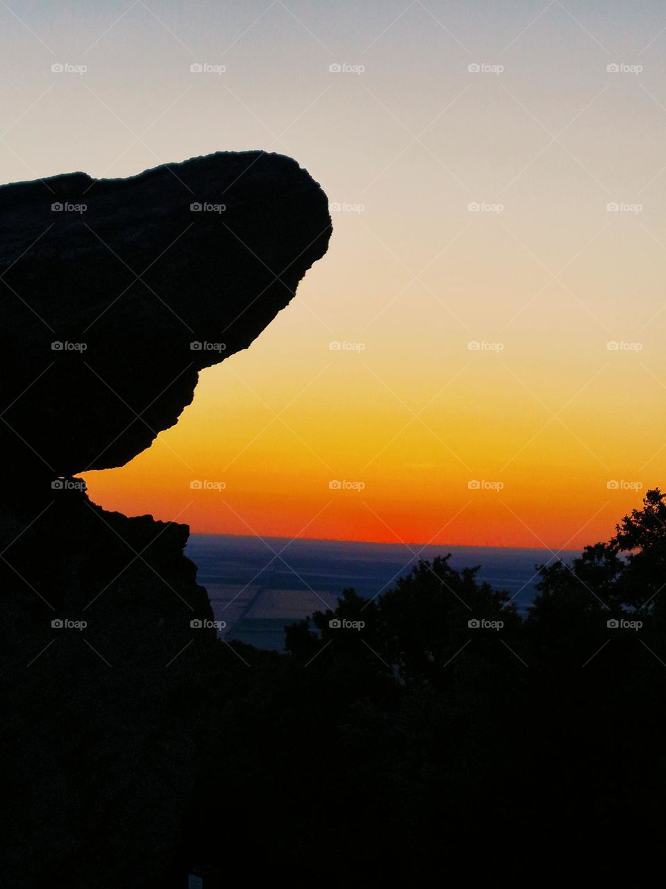 west from the ruins of the Syria citadel
