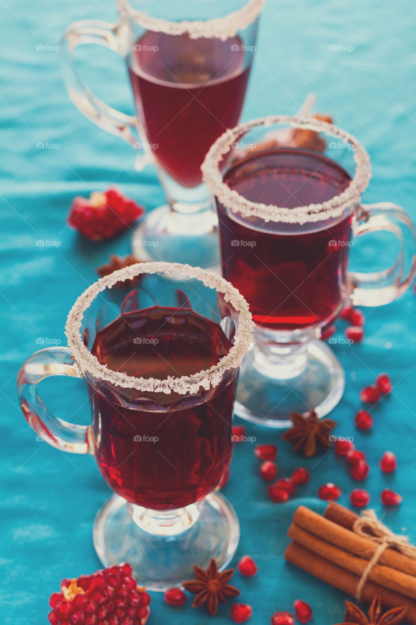 Christmas mulled wine