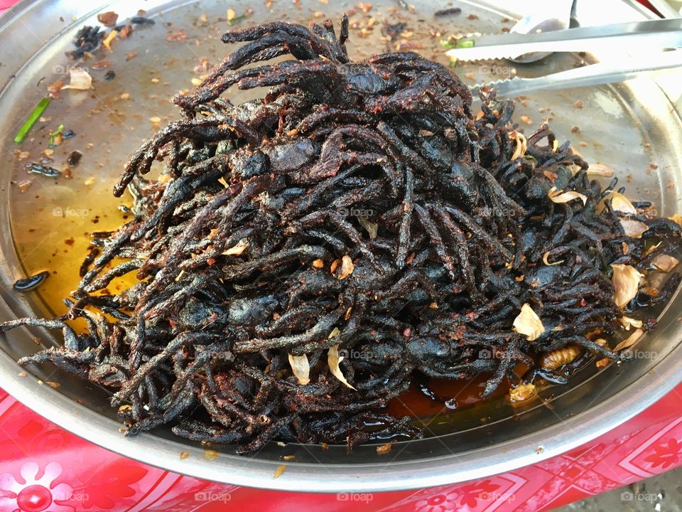 Fried Tarantula, Cambodia