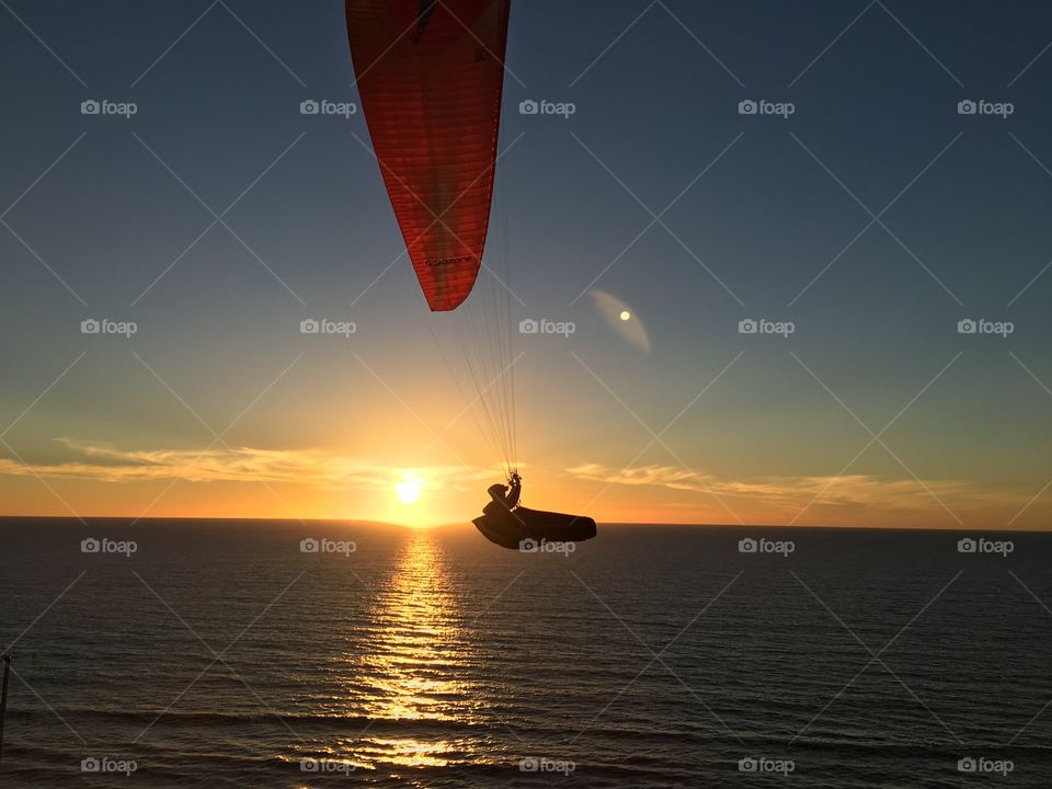 Glider's Point at Sunset