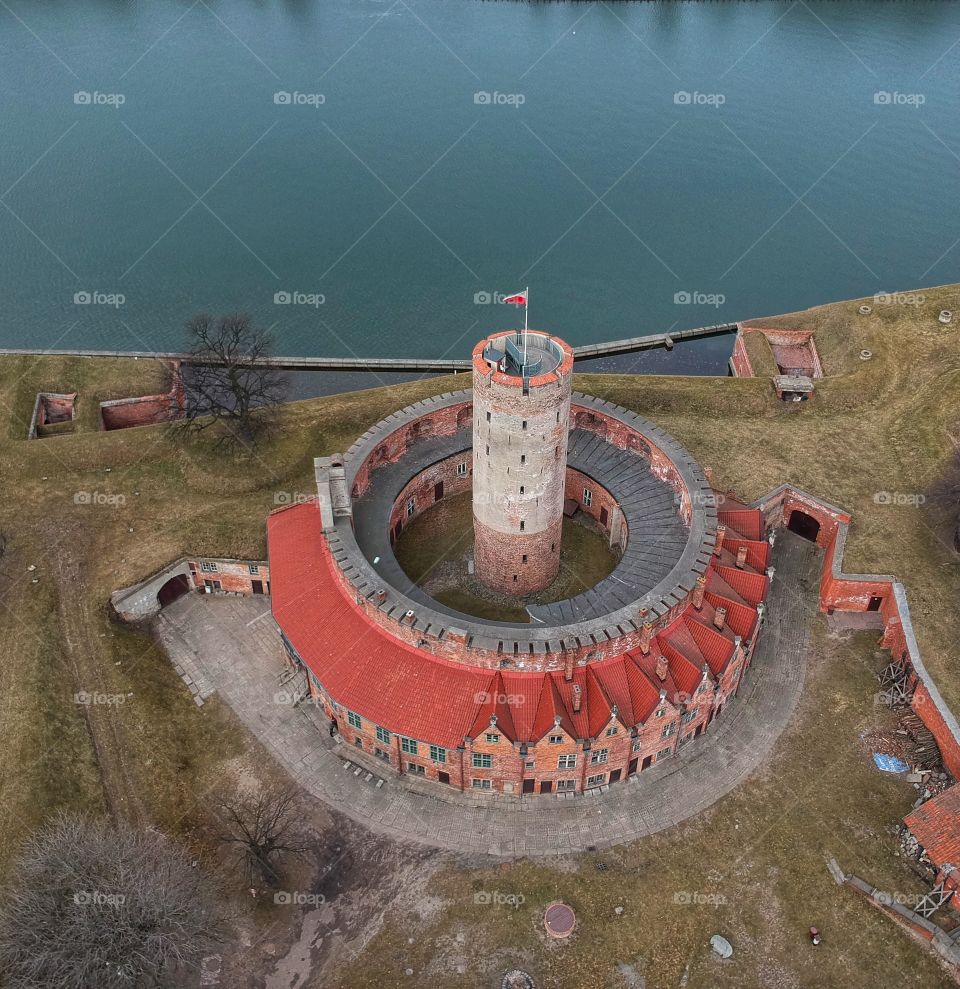 Old Stronghold from bird eye view