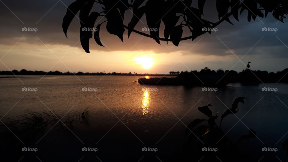 today evening I am gone to the river bank With anxious minds returned home with a new mind.