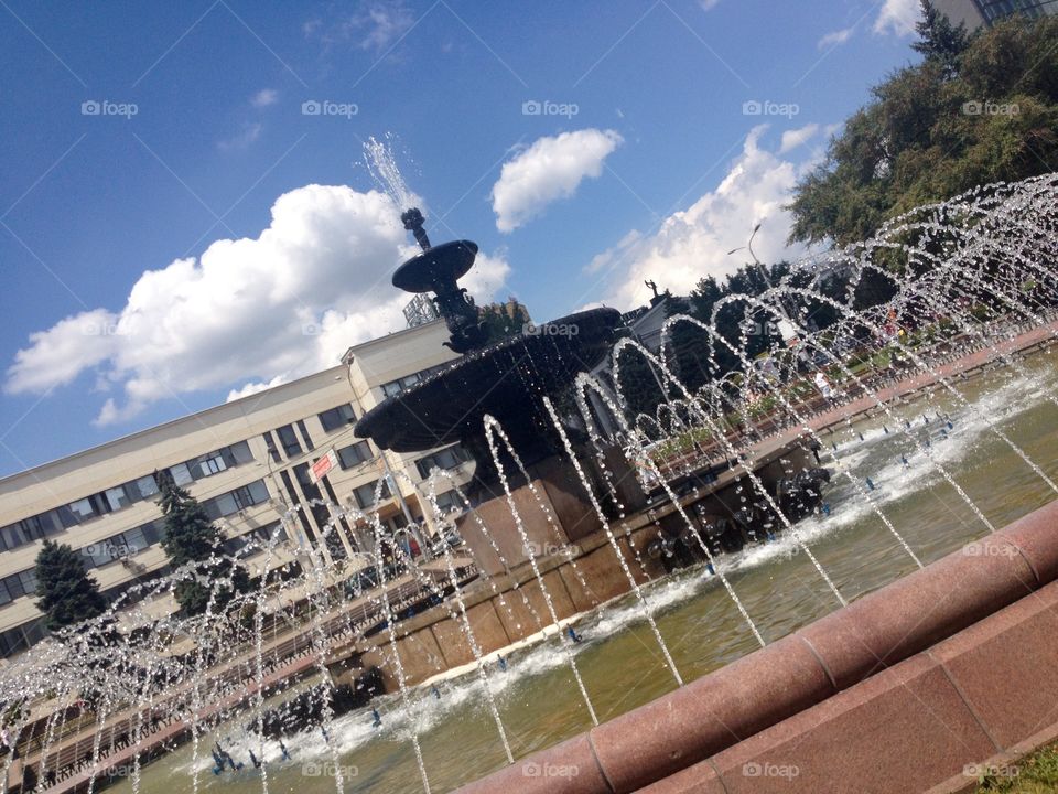 Fountain in Donetsk