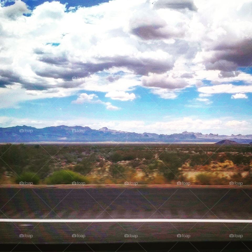 Landscape, Sky, Travel, Mountain, Light