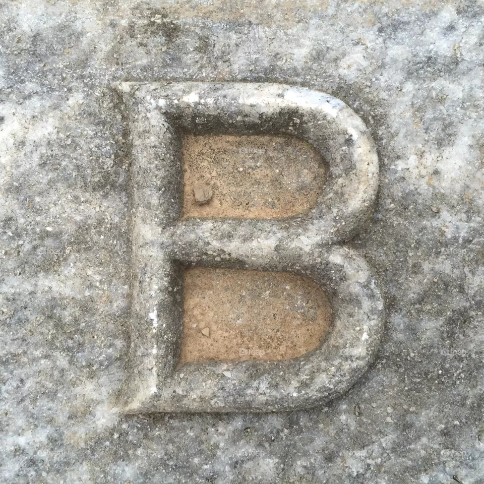 B